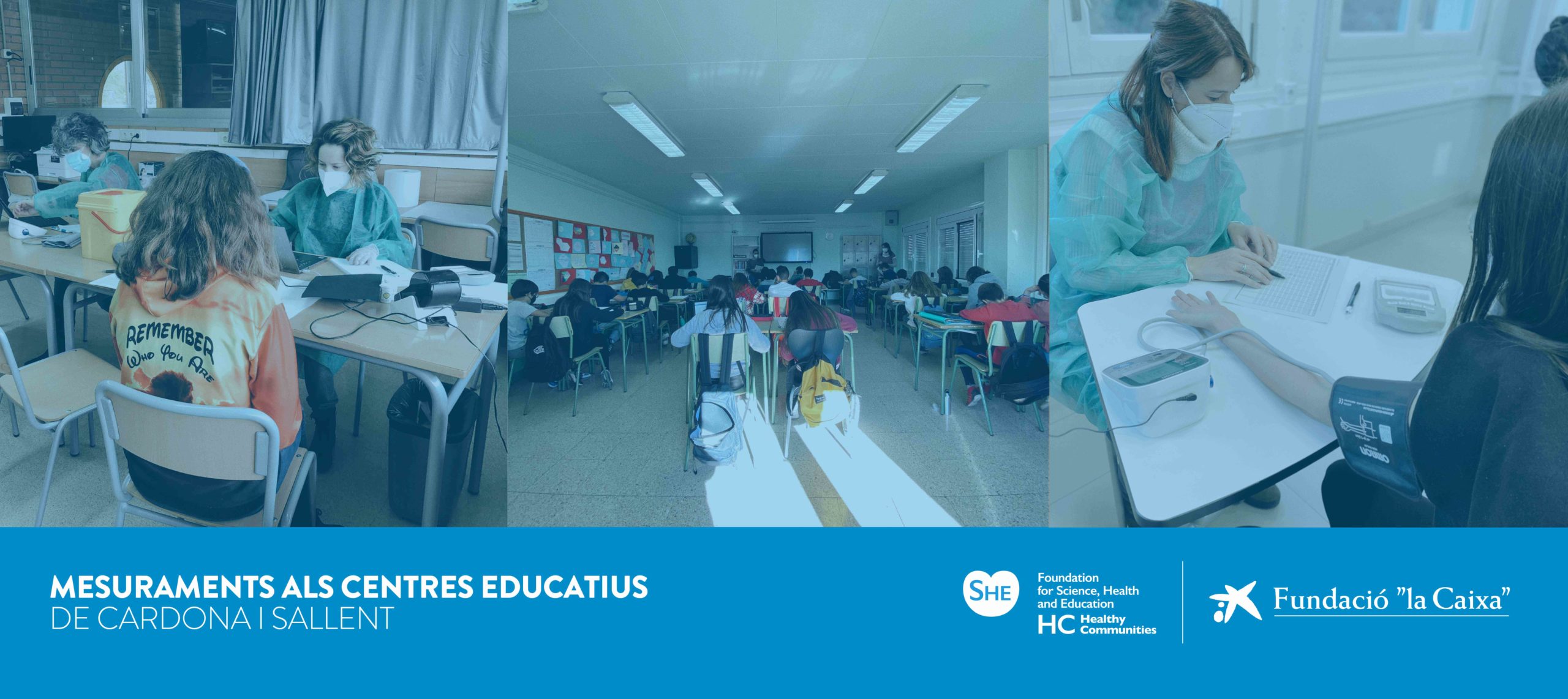 Mesuraments Healthy Communities als centres educatius de Cardona i Sallent